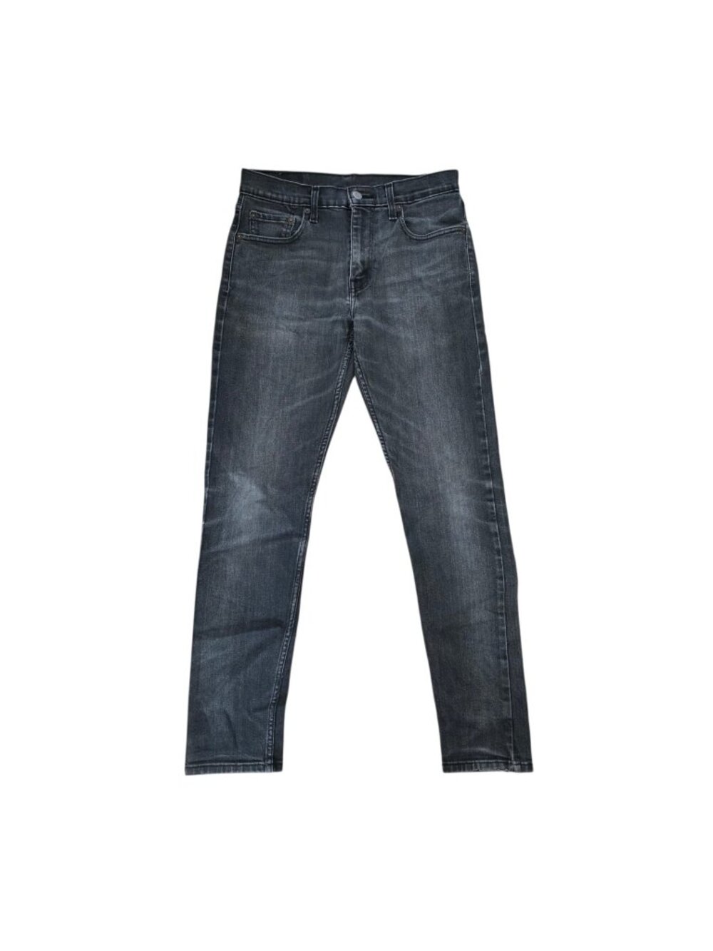 Levis Mens 512 Slim Tapered Leg Jeans Black 28 x 32